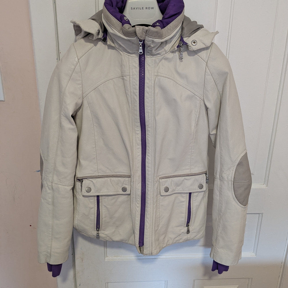 Danier Winter Lined Leather Coat